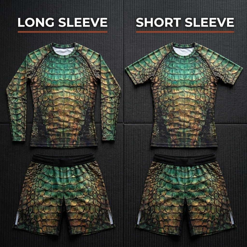 Reptile Rashguard + Shorts Set