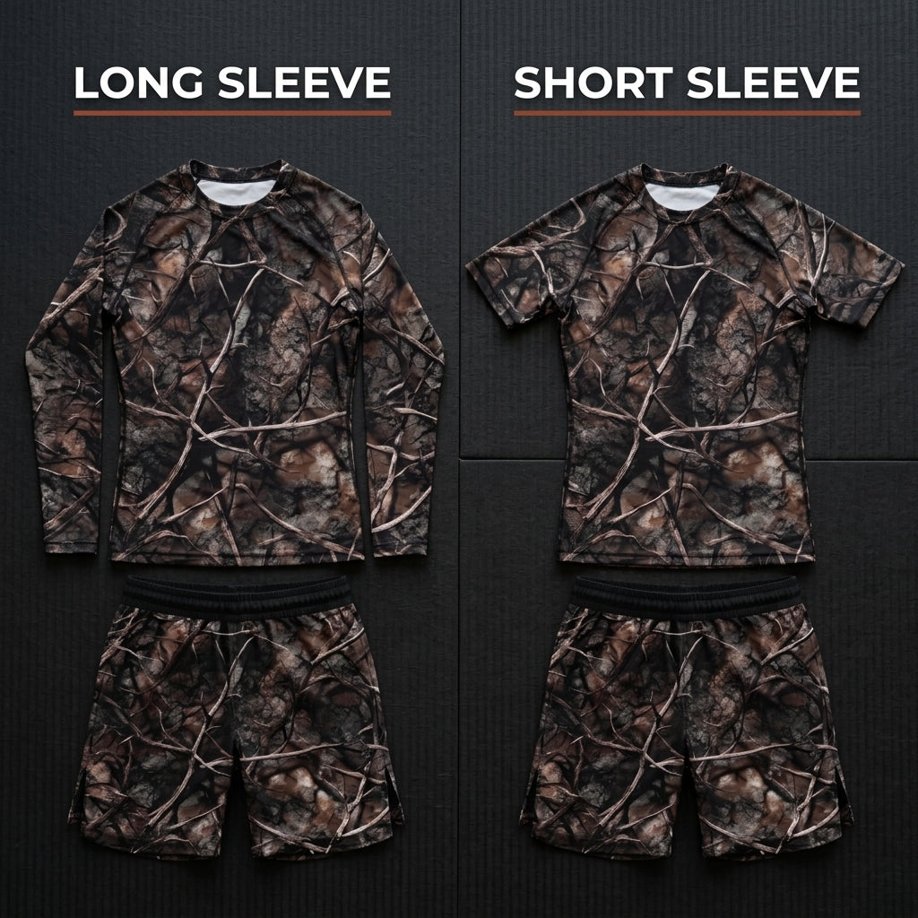 Branch Camo Rashguard + Shorts Set