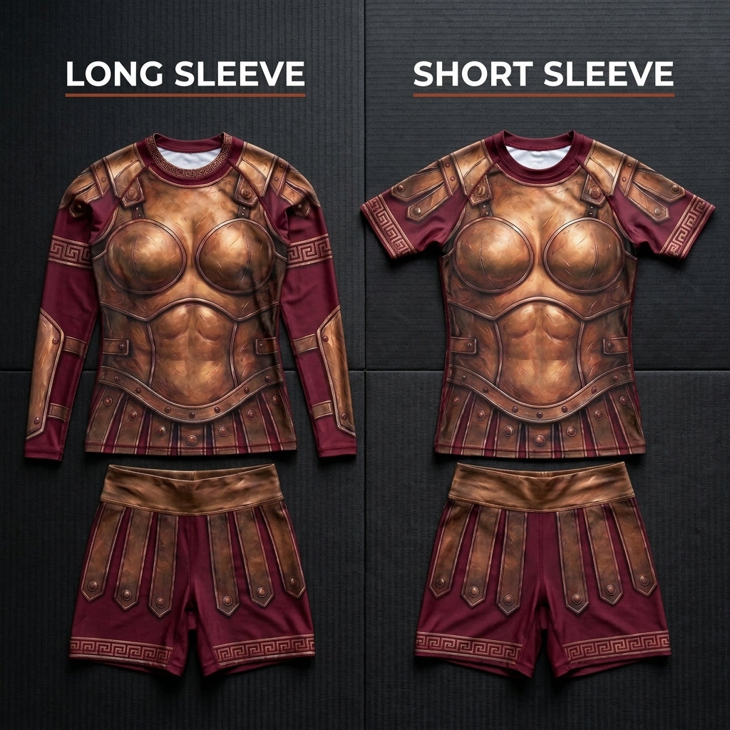 Gladiator (Women)— Rashguard + Shorts Set