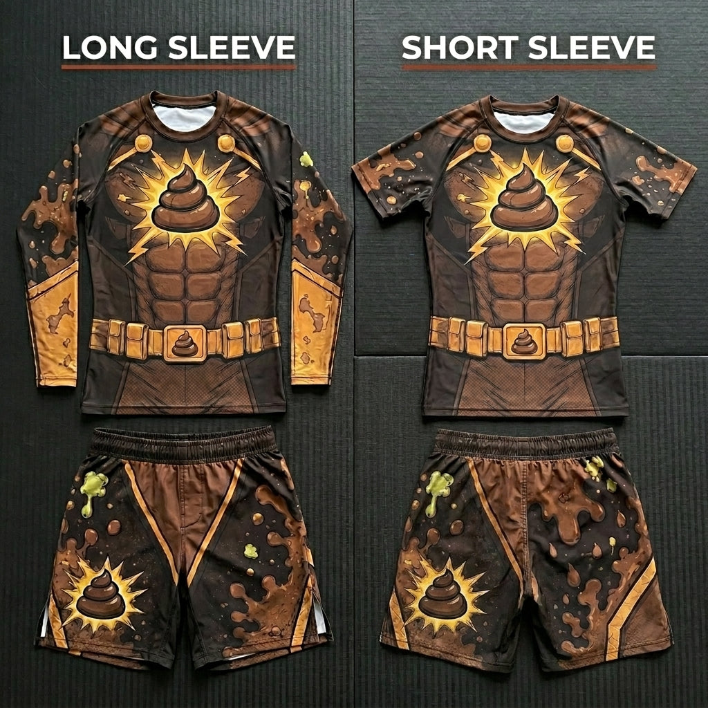 Poop Man — Rashguard + Shorts Set