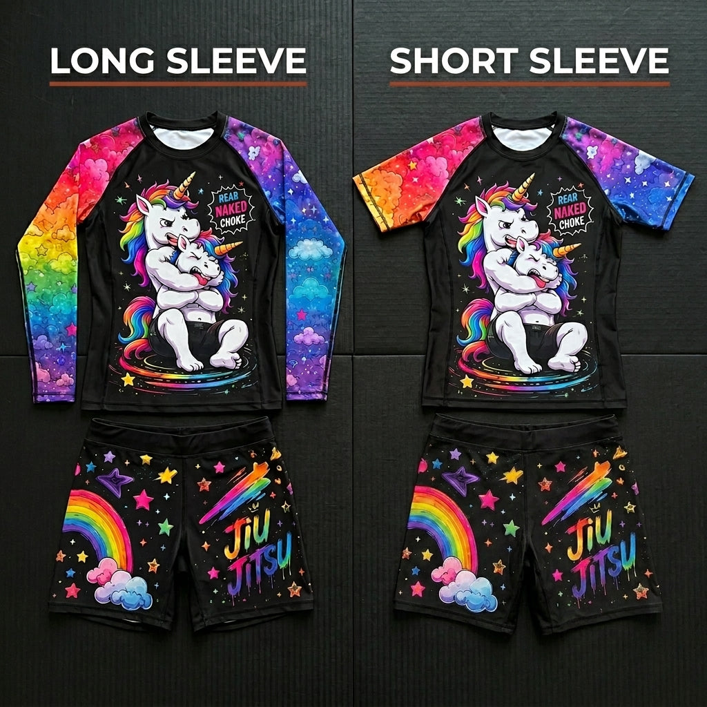 Unicorn Choke — Rashguard + Shorts Set