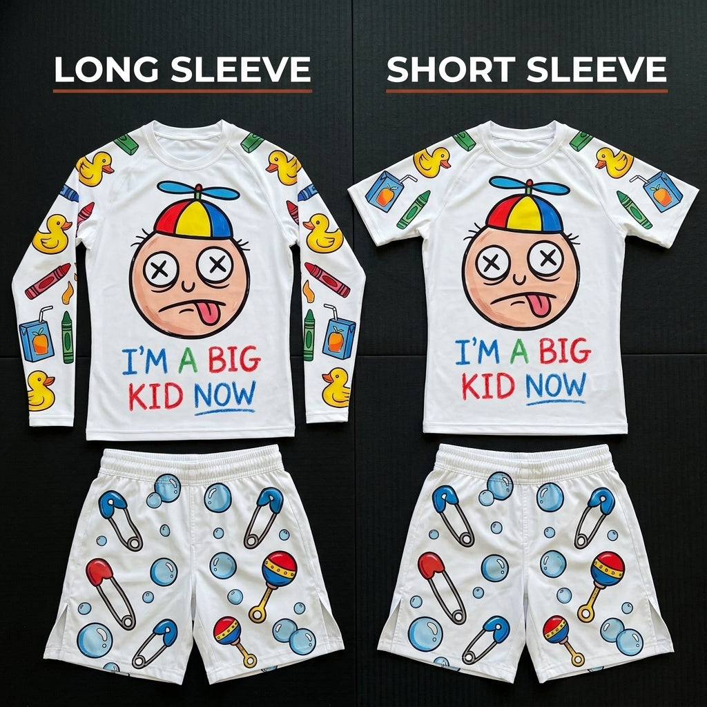 Mom's Mistake Rashguard + Shorts Set