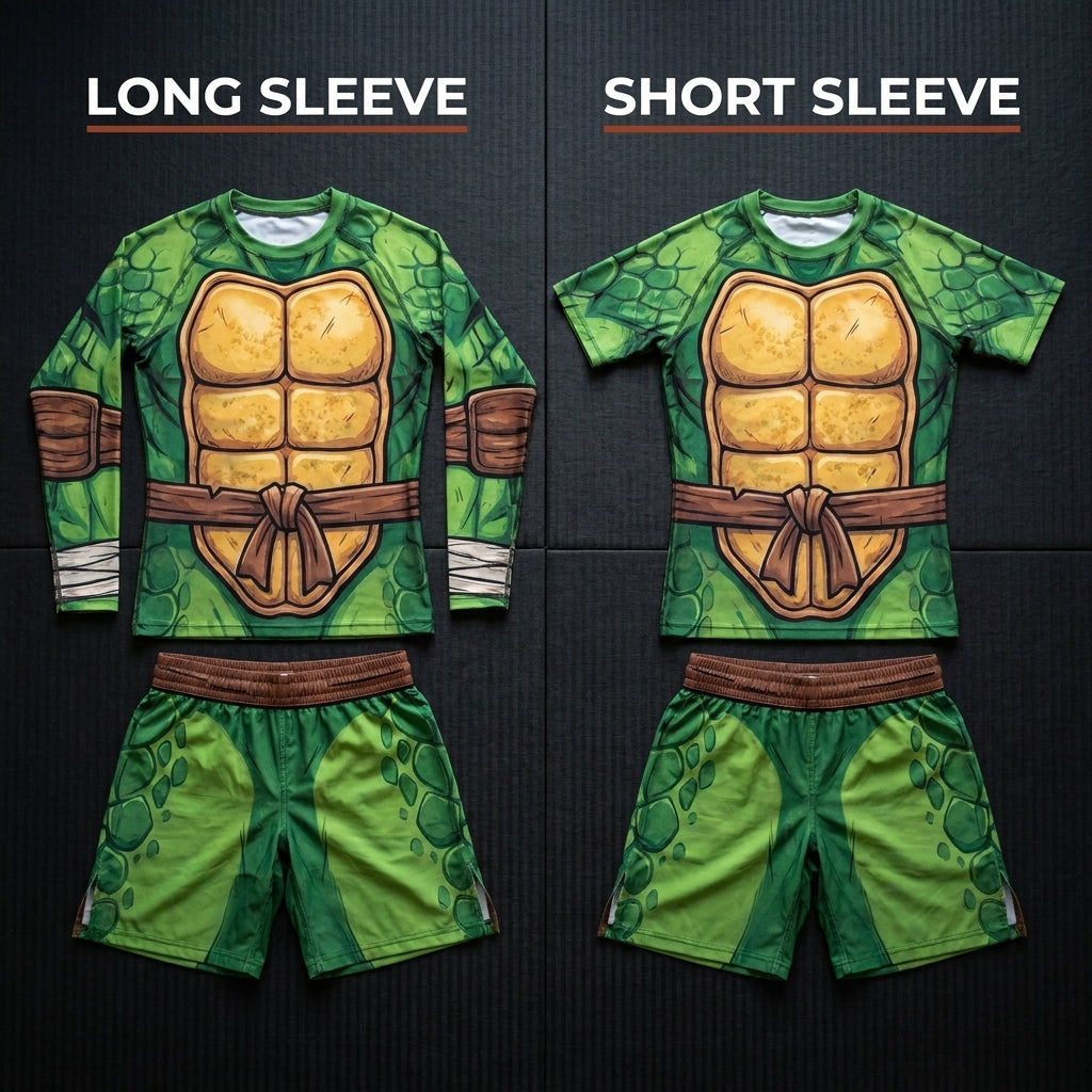 Turtle Rashguard + Shorts Set