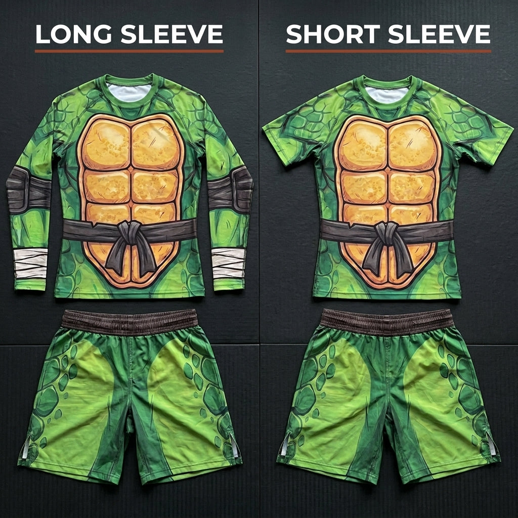 Turtle Rashguard + Shorts Set