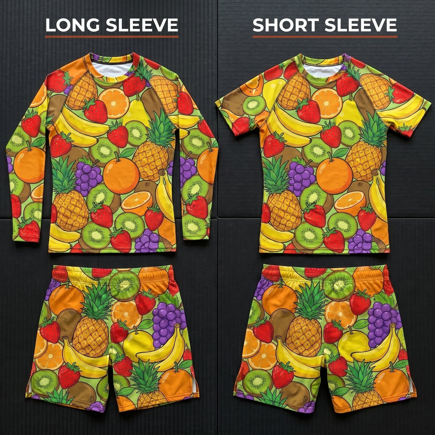 Fruit Salad Rashguard + Shorts Set