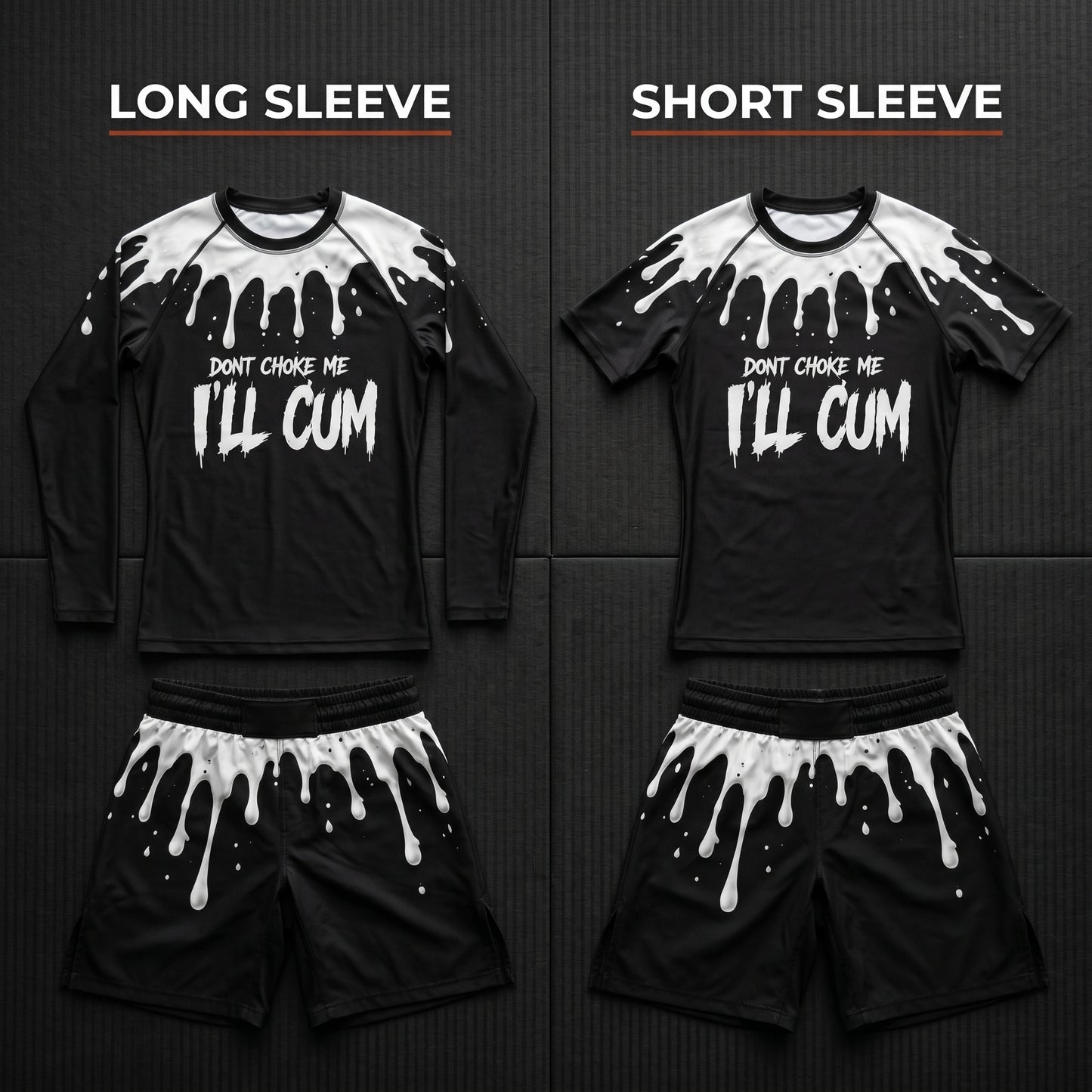 Don't Choke — Rashguard + Shorts Set