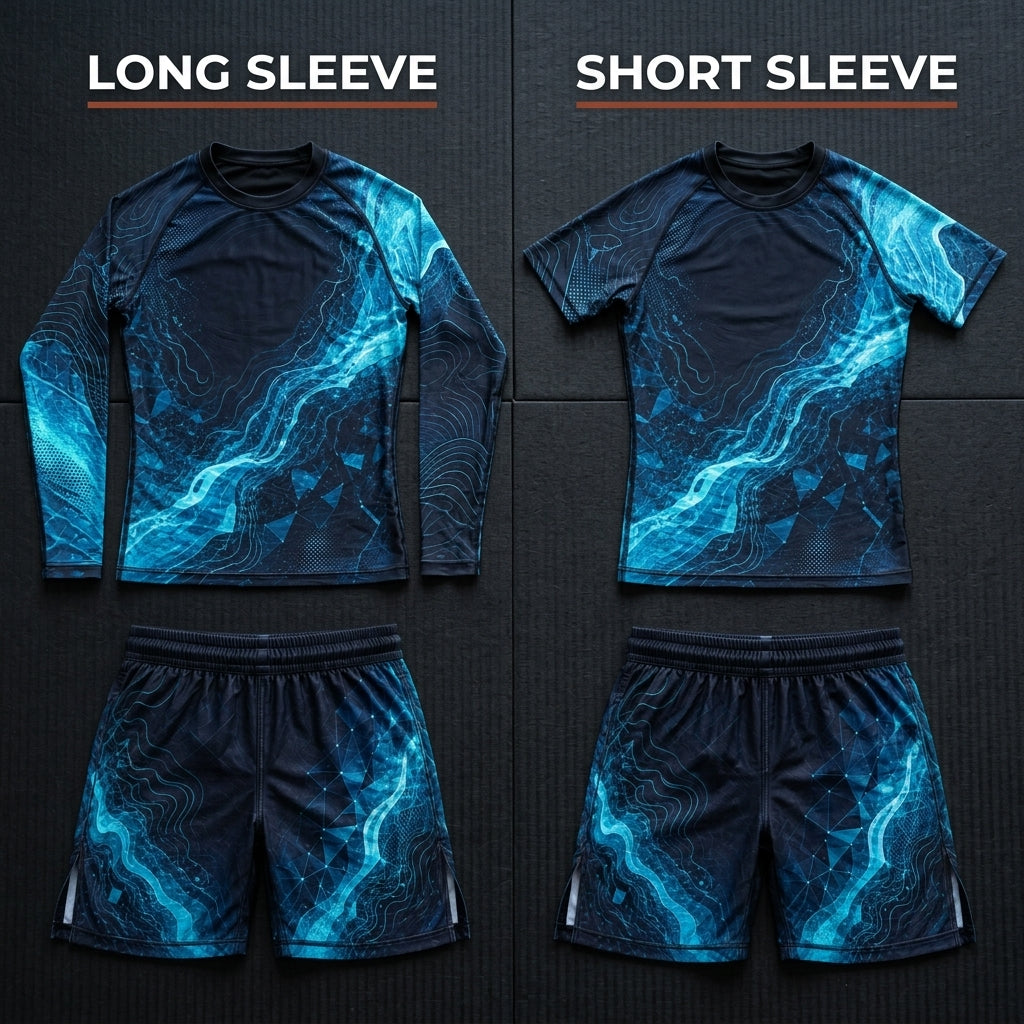 Crystal Rashguard + Shorts Set