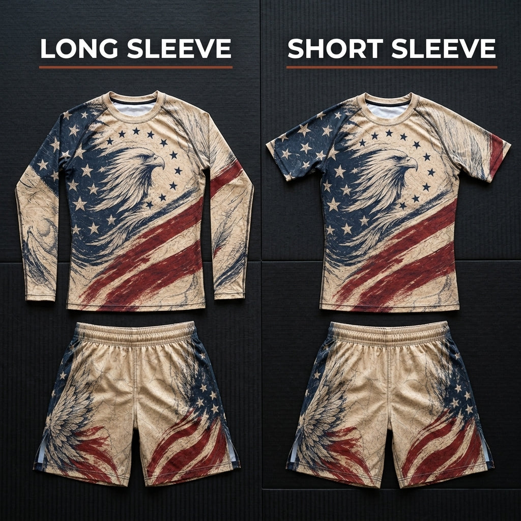 Freedom Rashguard + Shorts Set