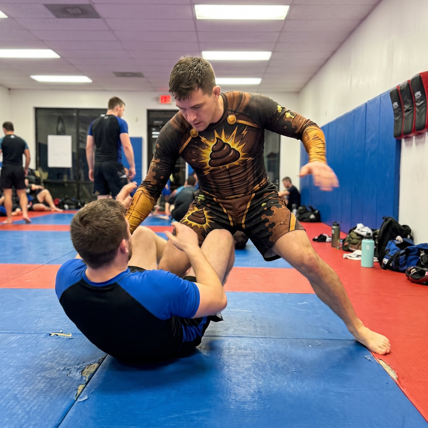 Poop Man — Rashguard + Shorts Set