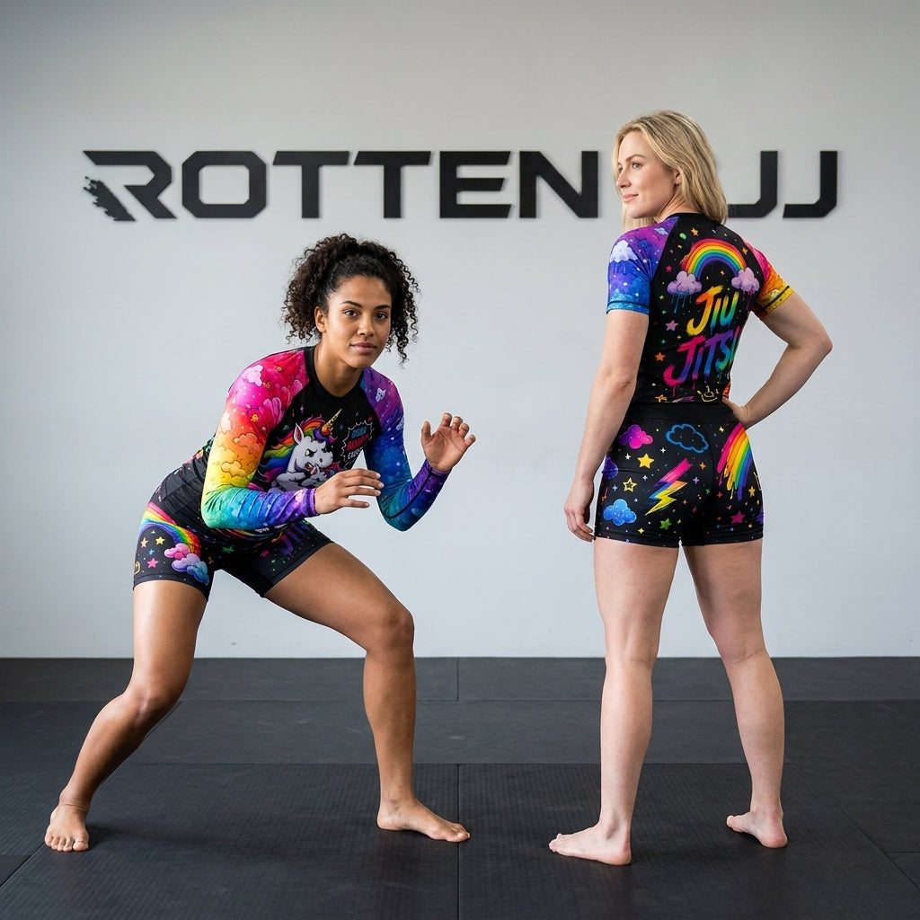 Unicorn Choke — Rashguard + Shorts Set