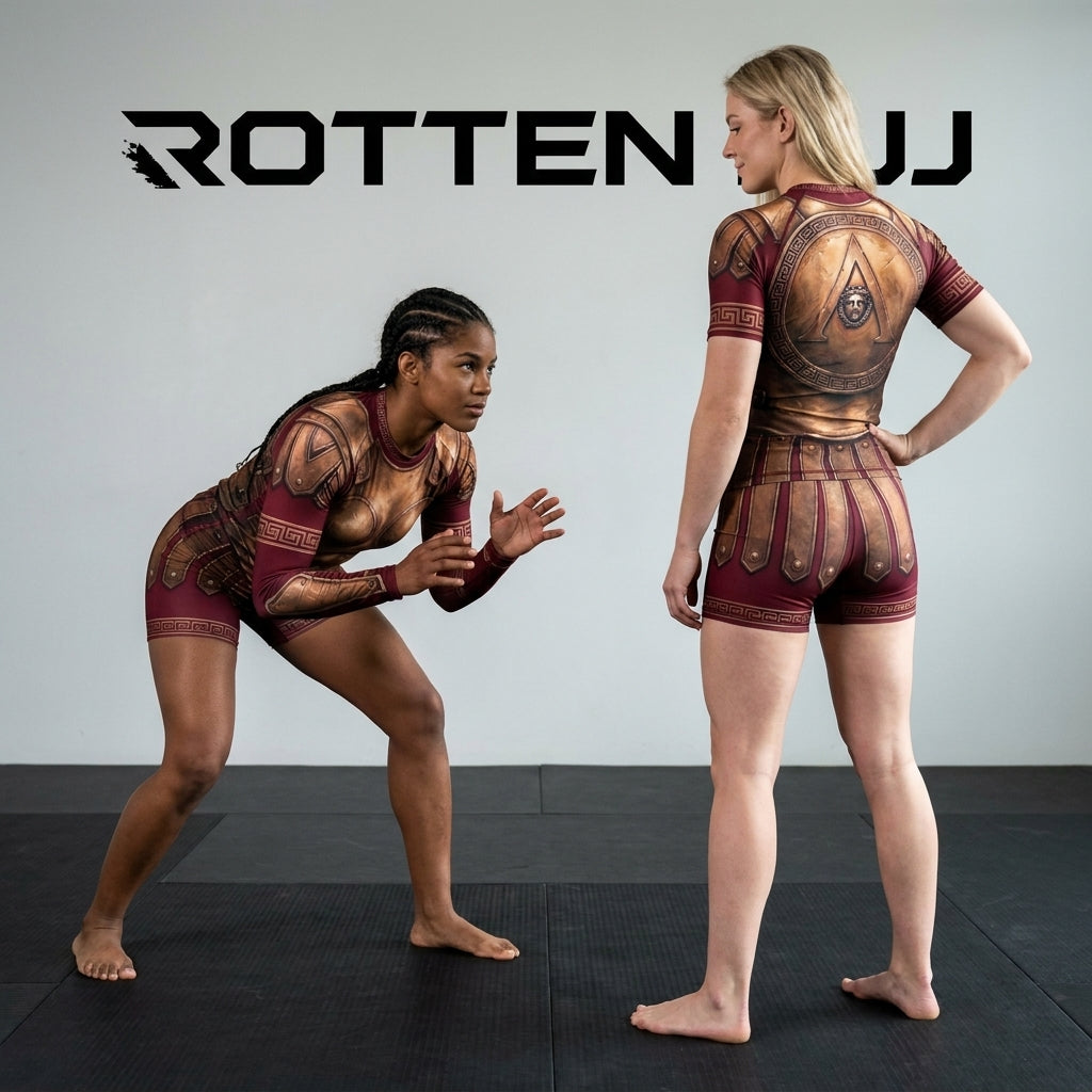 Gladiator (Women)— Rashguard + Shorts Set