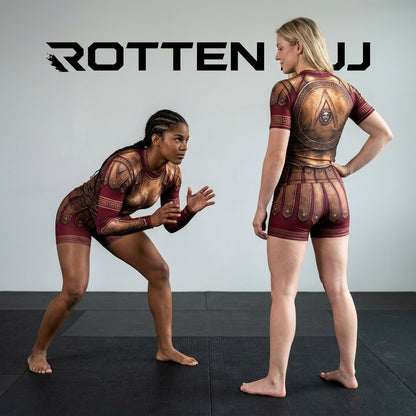 Gladiator (Women)— Rashguard + Shorts Set