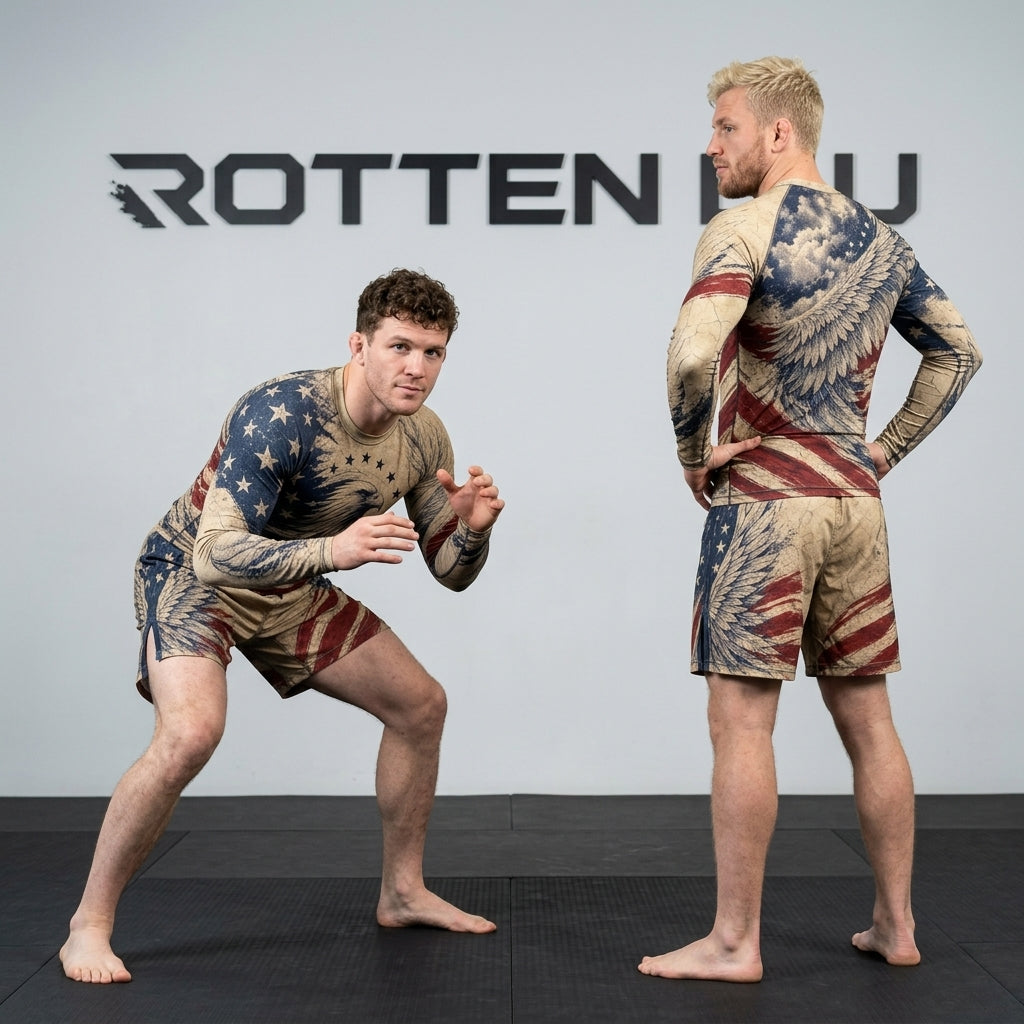 Freedom Rashguard + Shorts Set