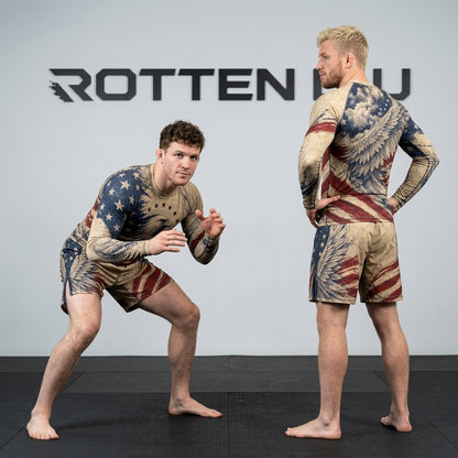Freedom Rashguard + Shorts Set