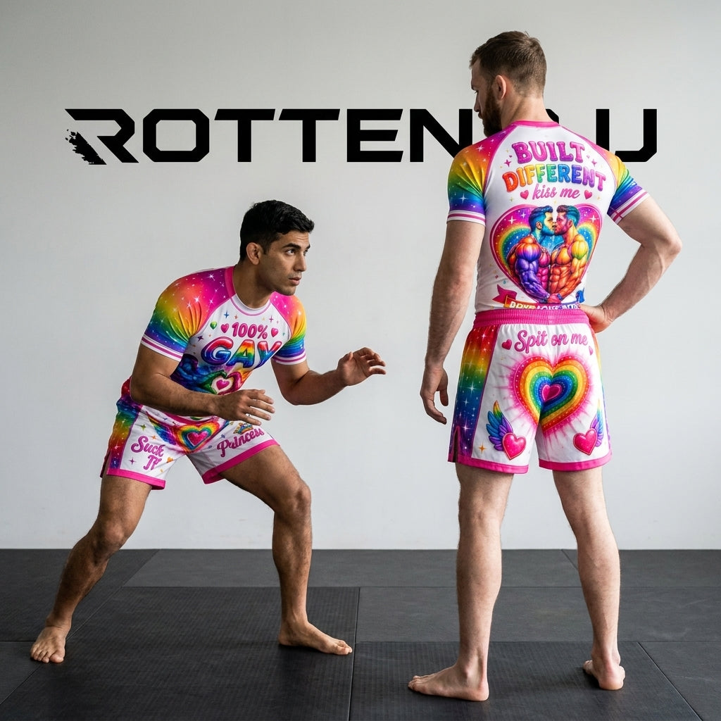 100% Gay — Rashguard + Shorts Set