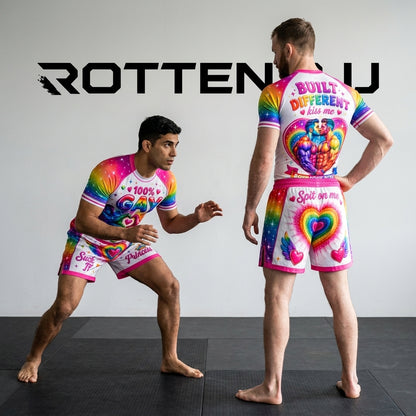 100% Gay — Rashguard + Shorts Set