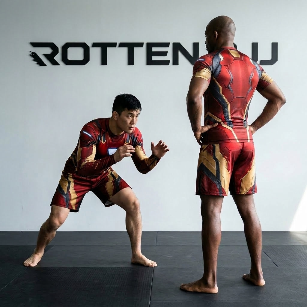 Iron Man — Rashguard + Shorts Set