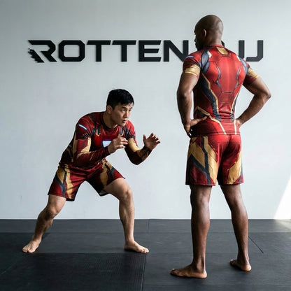 Iron Man — Rashguard + Shorts Set
