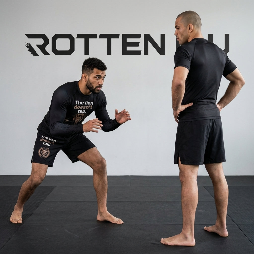The lion doesn't tap   — Rashguard