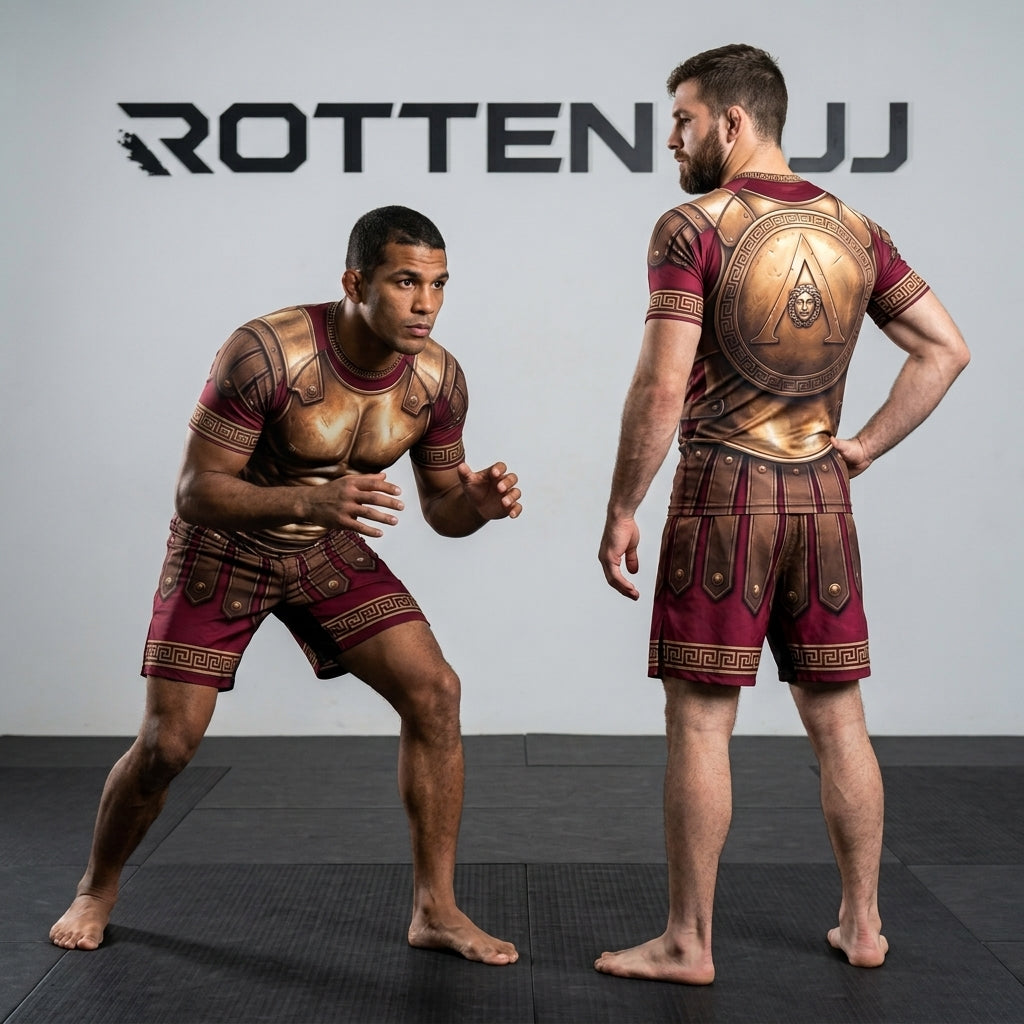 Greek Warrior — Rashguard + Shorts Set