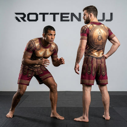 Greek Warrior — Rashguard + Shorts Set
