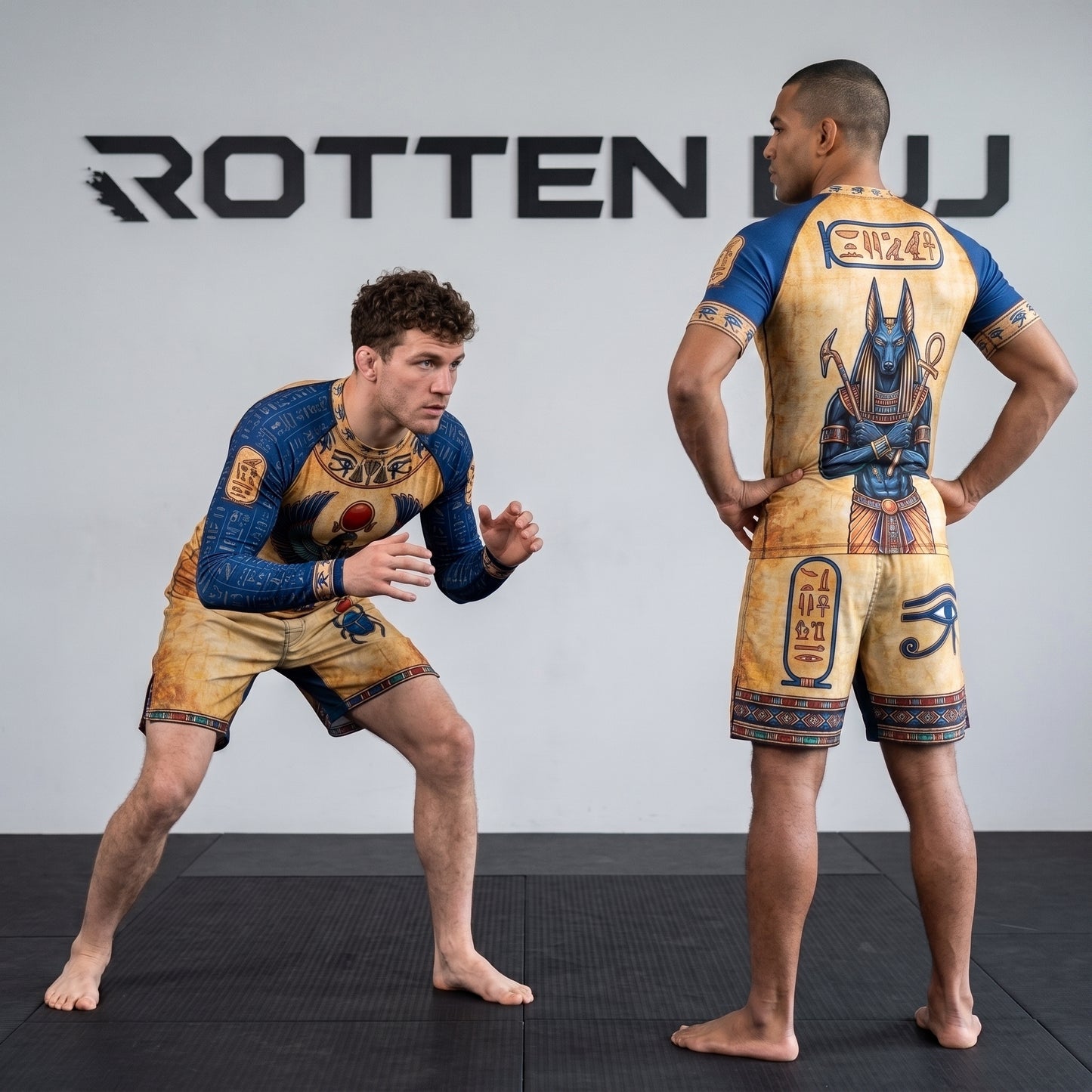 Egyptian Rashguard + Shorts Set