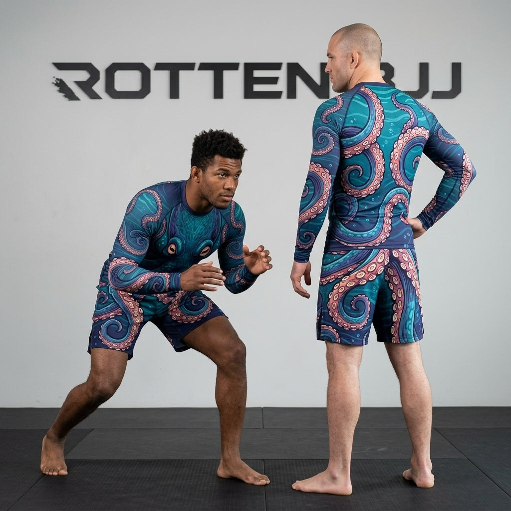 Octopus Rashguard + Shorts Set