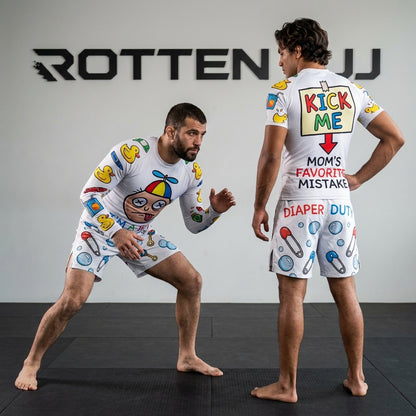 Mom's Mistake Rashguard + Shorts Set