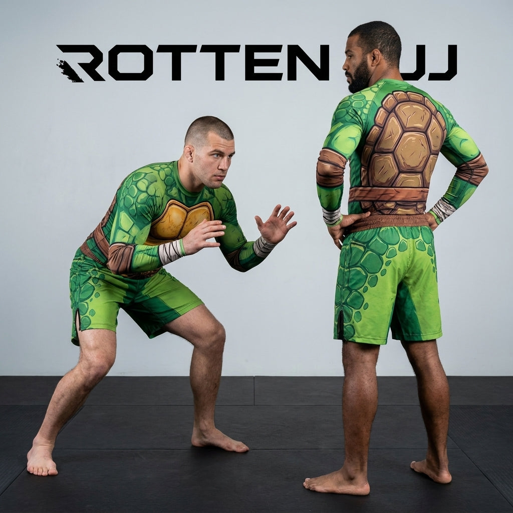 Turtle Rashguard + Shorts Set