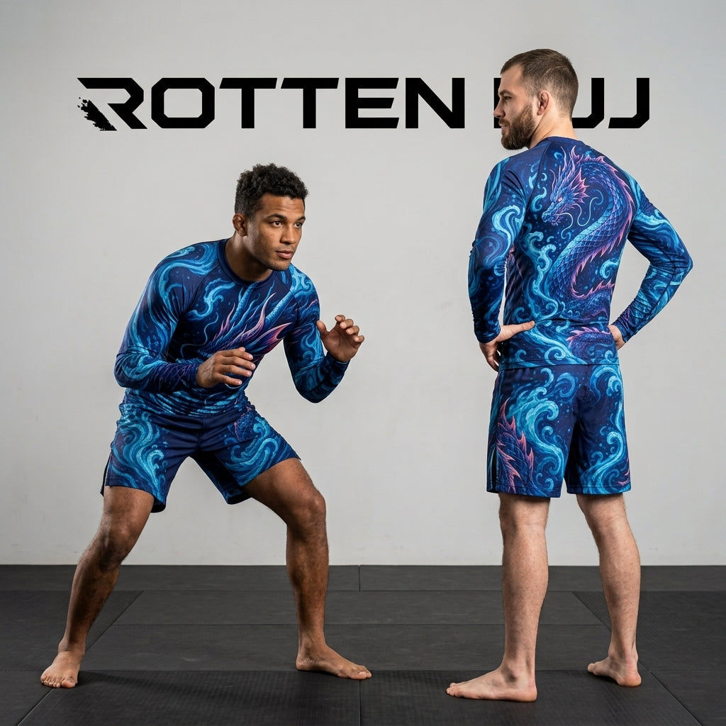 Blue Dragon Rashguard + Shorts Set