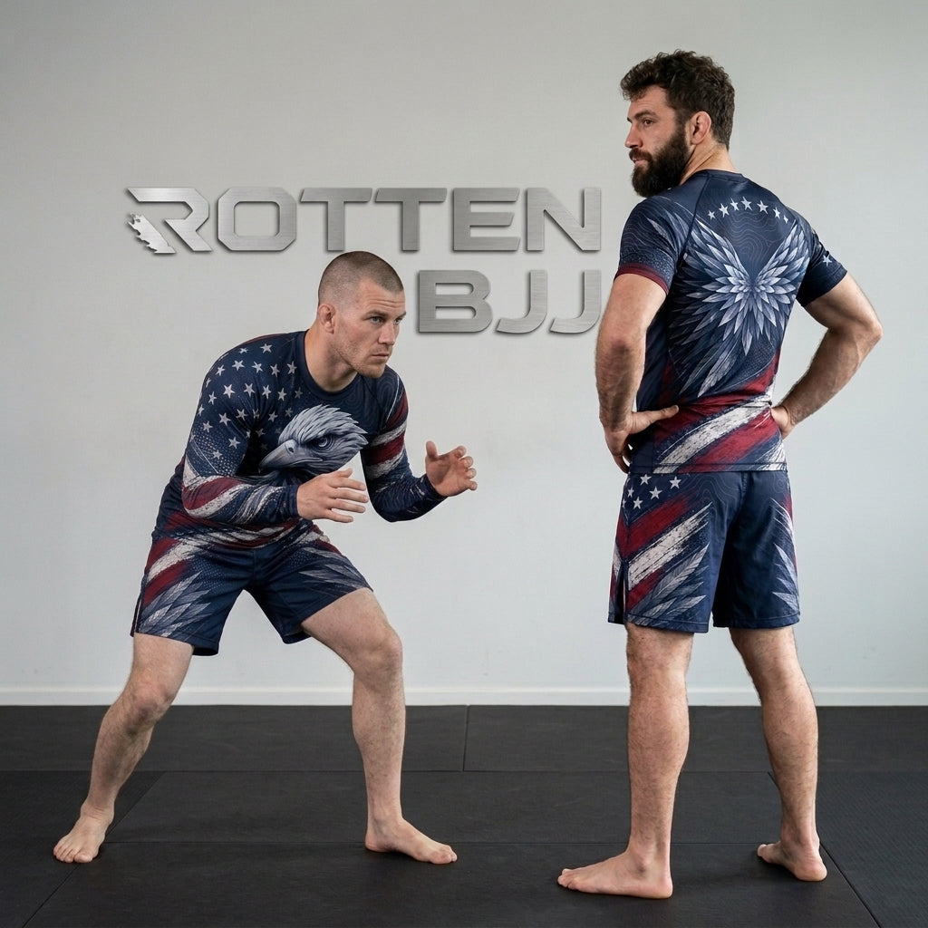 American Eagle Rashguard + Shorts Set