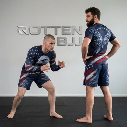 American Eagle Rashguard + Shorts Set