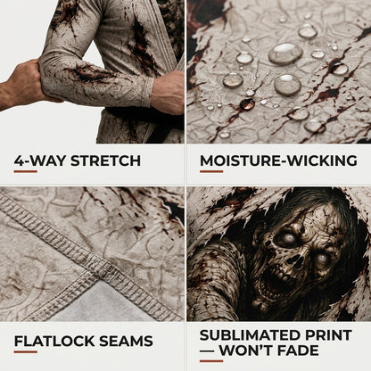 Zombie Gi  — Rashguard + Shorts Set