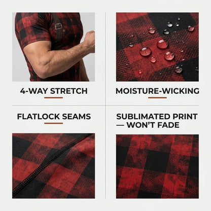 lumber jack — Rashguard + Shorts Set