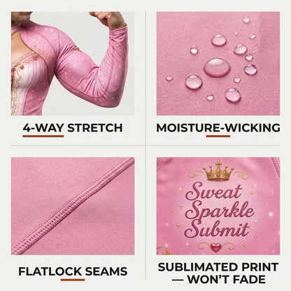 Sexy Princess— Rashguard + Shorts Set