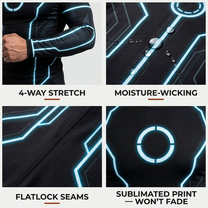Tron — Rashguard + Shorts Set