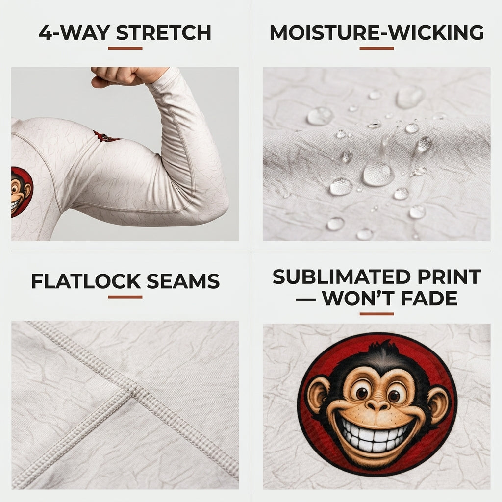 Monkey Gi— Rashguard + Shorts Set