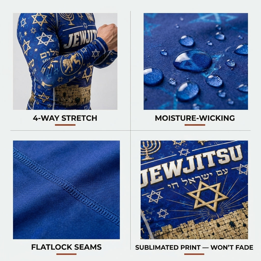 Super Jew — Rashguard + Shorts Set