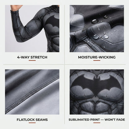 Batman — Rashguard + Shorts Set
