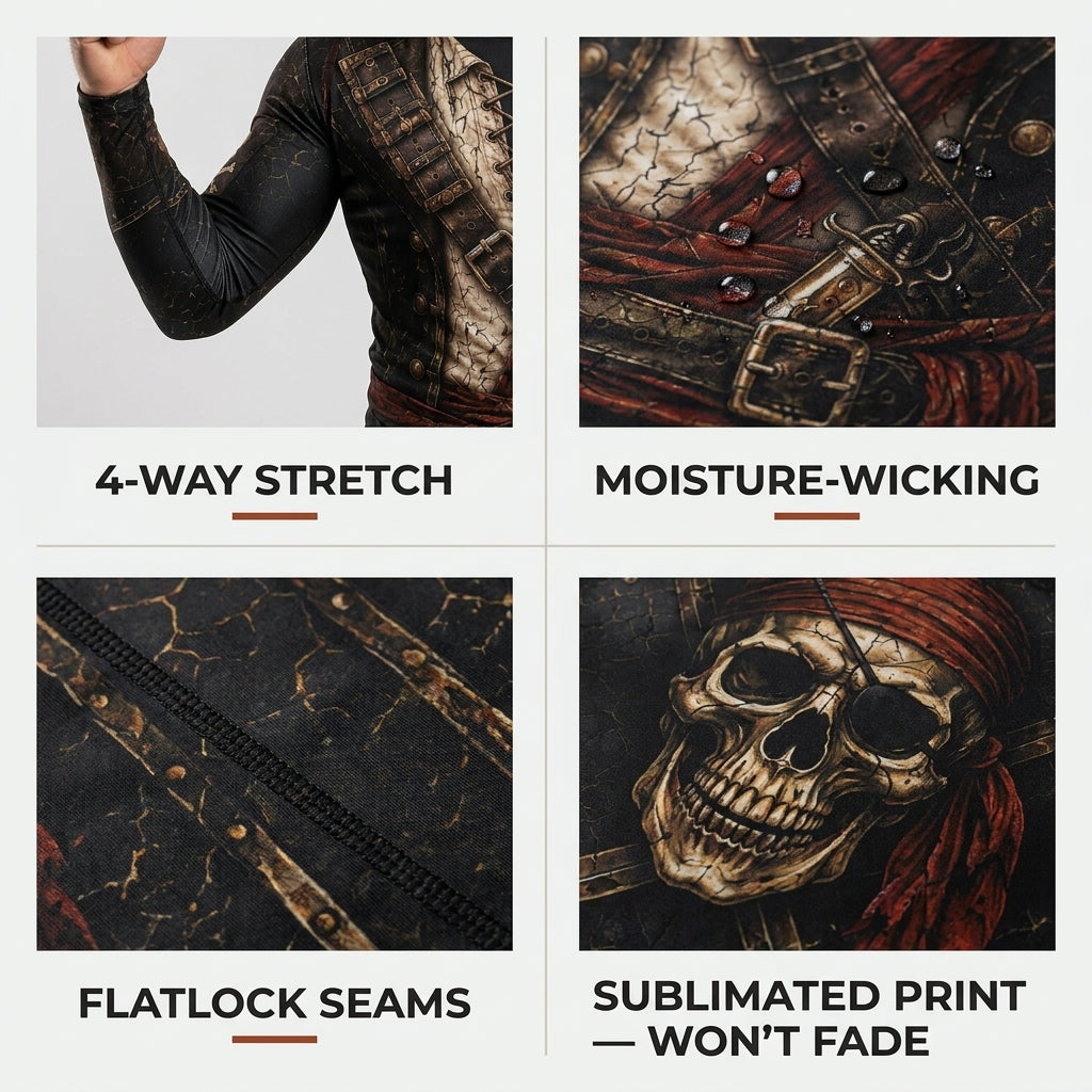 Pirate — Rashguard + Shorts Set