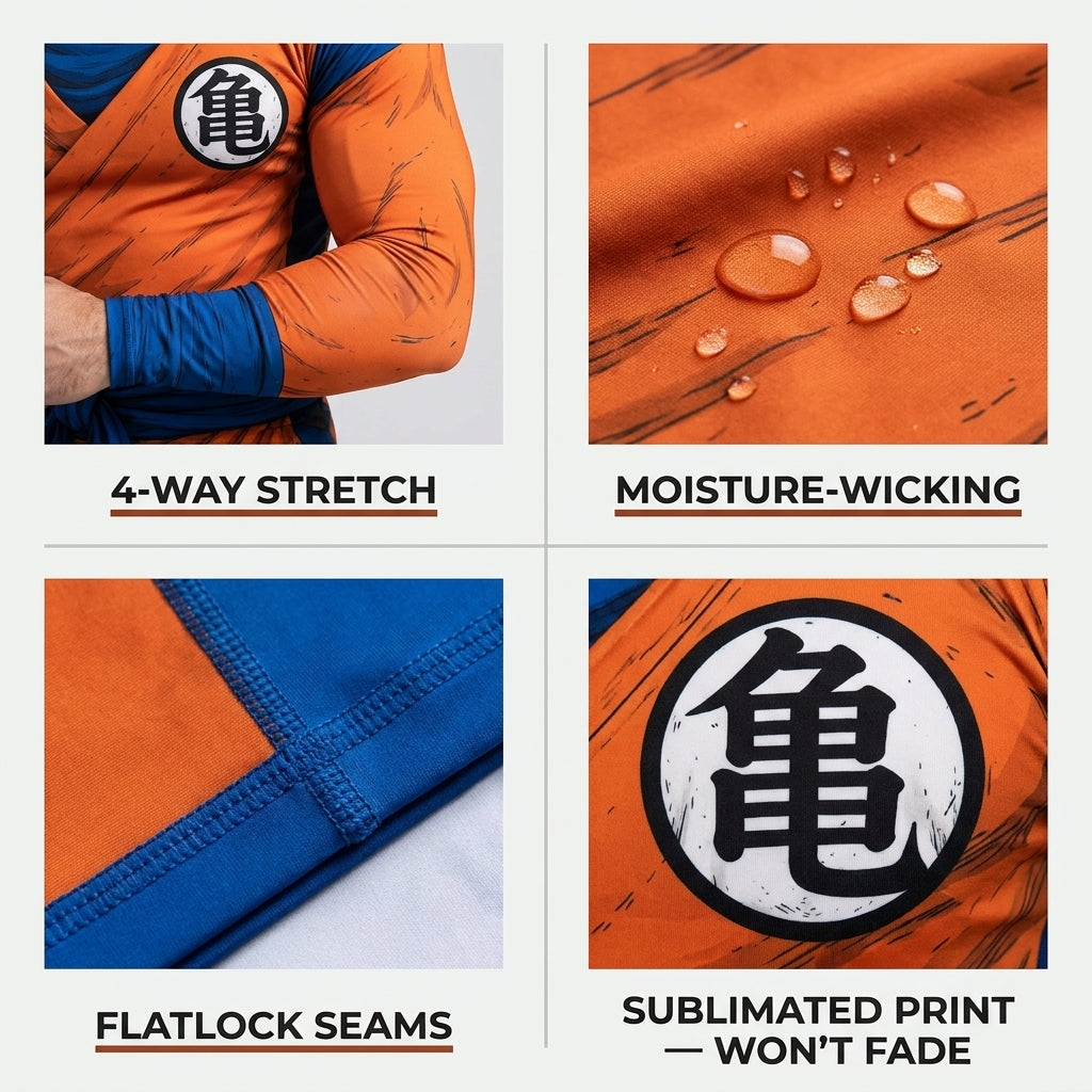 Goku — Rashguard + Shorts Set