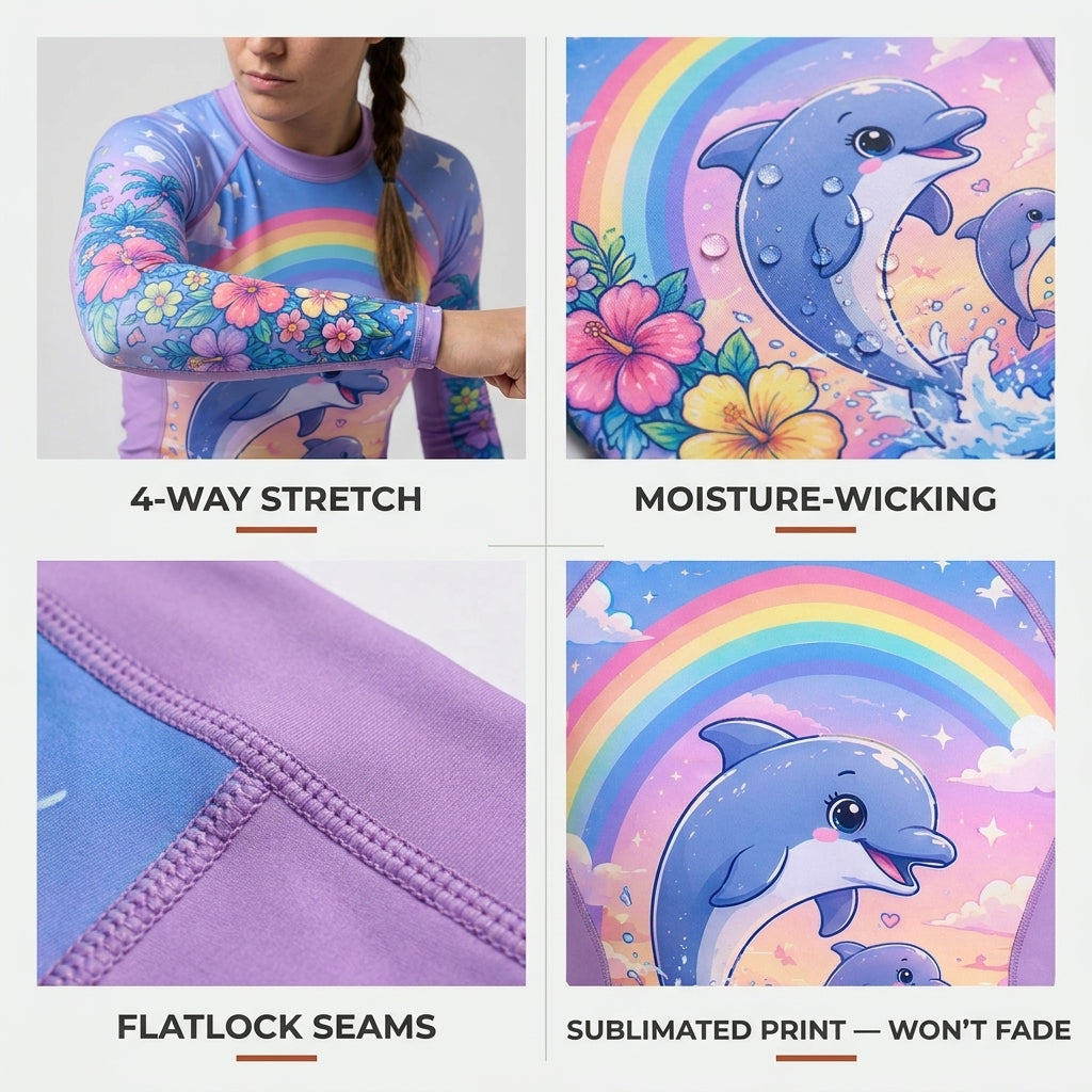 Dolphin — Rashguard + Shorts Set