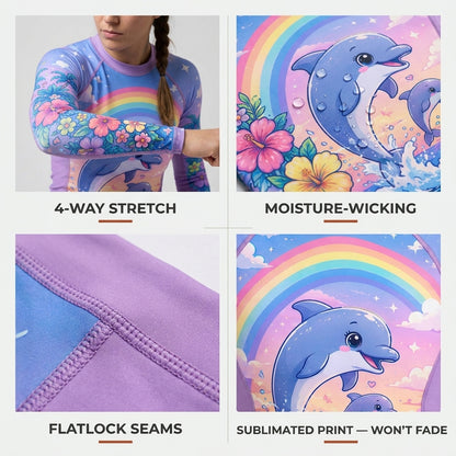 Dolphin — Rashguard + Shorts Set