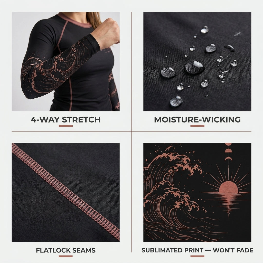 Sunset — Rashguard + Shorts Set