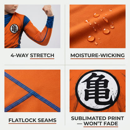 Goku (kids)— Rashguard + Shorts Set