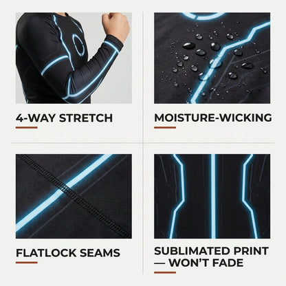 Tron (kids)— Rashguard + Shorts Set