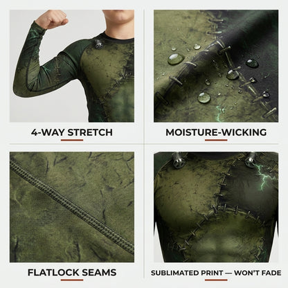 Frankenstein (kids)— Rashguard + Shorts Set