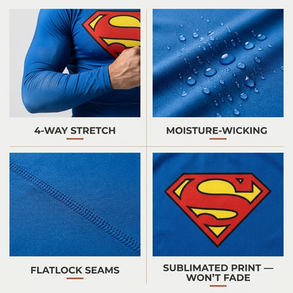 Super Man — Rashguard + Shorts Set