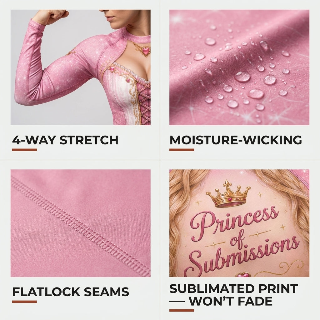 Sexy Princess — Rashguard + Shorts Set