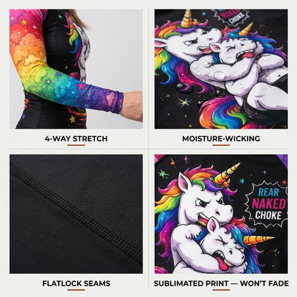Unicorn Choke — Rashguard + Shorts Set